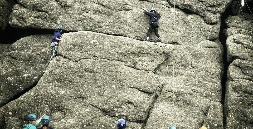 rock climbing trip