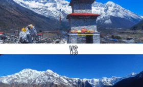 Manaslu Trek vs Annapurna Trek